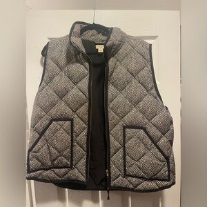 J. Crew Herringbone Vest
